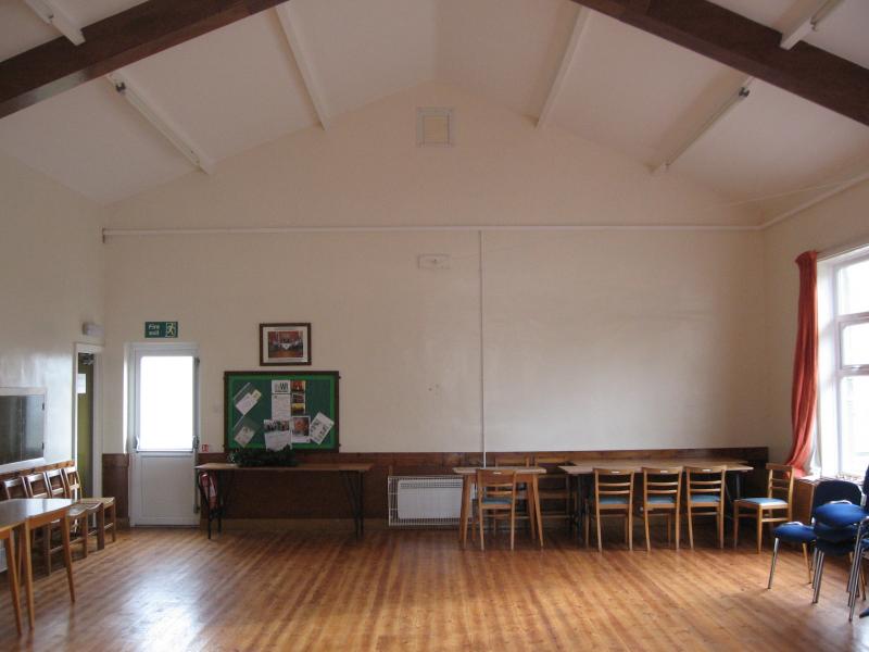 Dunsop Bridge Village Hall Interior