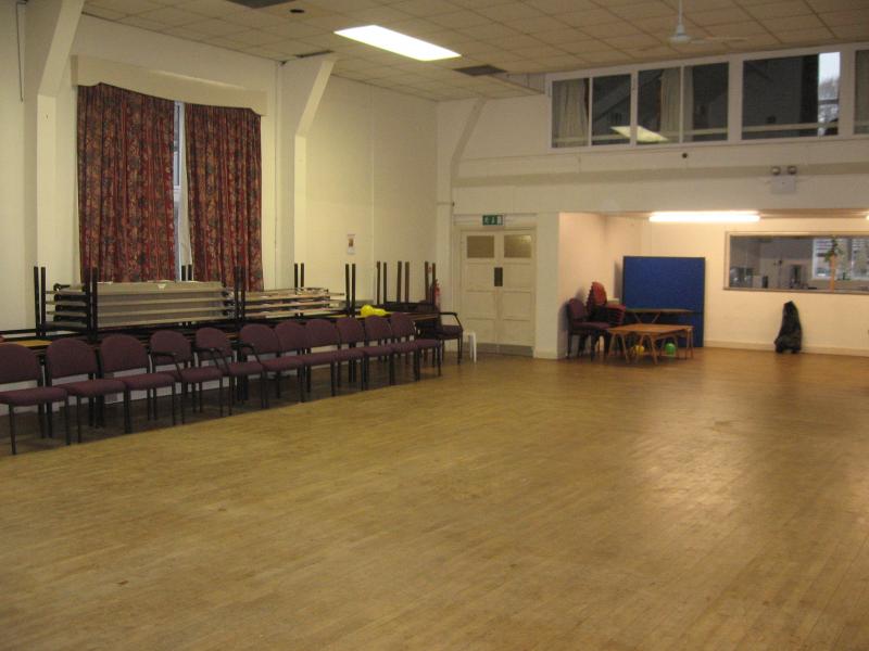 Hurst Green Memorial Hall Interior