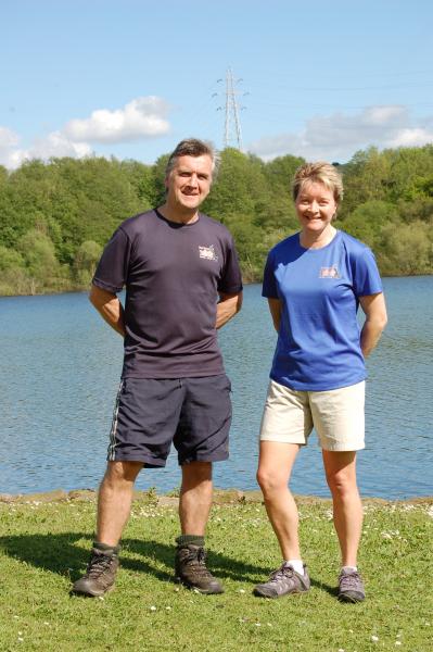 French Navy and Royal Blue T Shirt
