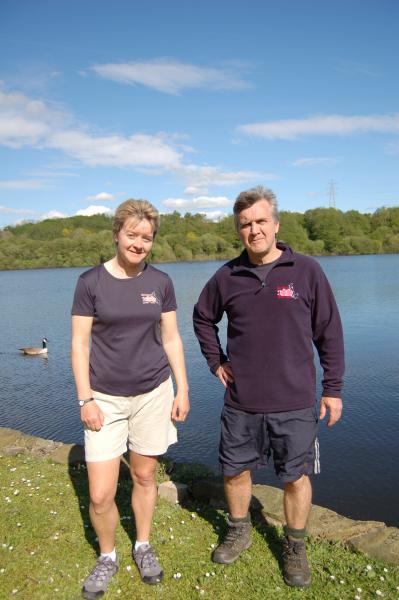 French Navy T Shirt and Dark Navy Fleece