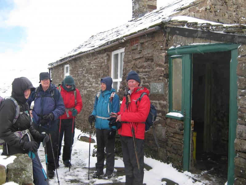 LEAVING GREG'S HUT