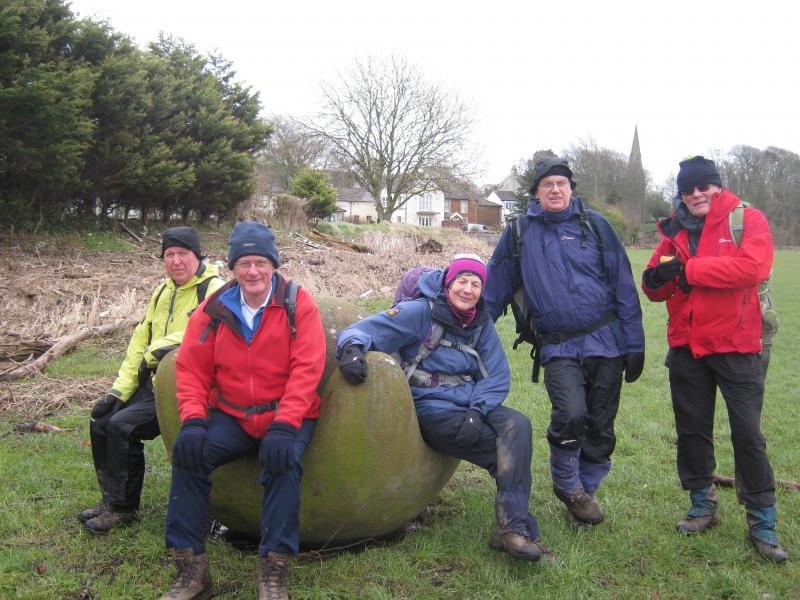 THE GROUP AT 'GLOBAL WARMING' ROCKCLIFFE