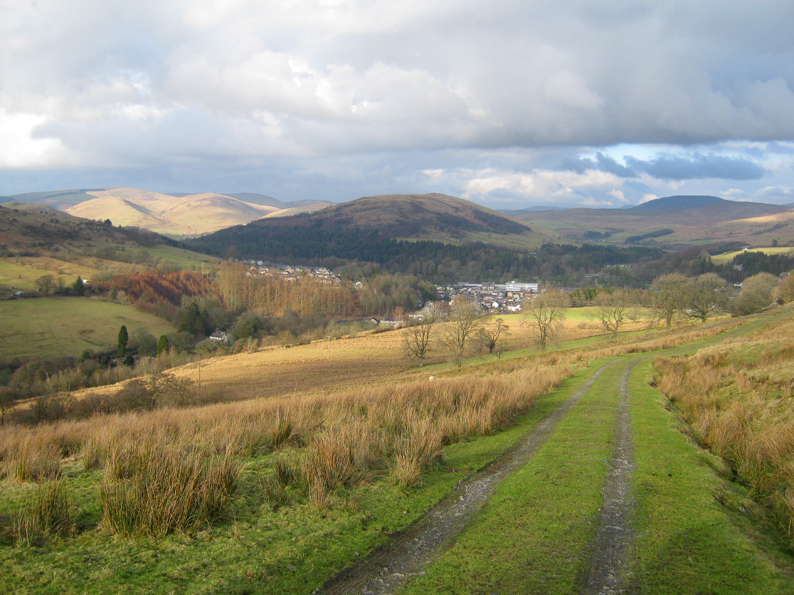 LANGHOLM AND THE HILLS BEYOND LANGHOLM AND THE HILLS BEYOND