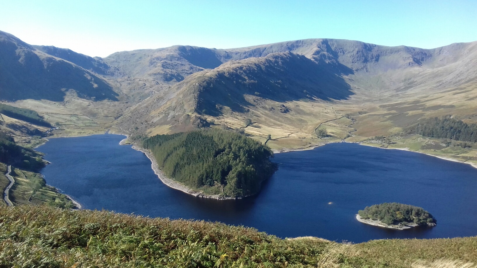 Looking down on Mardale Head