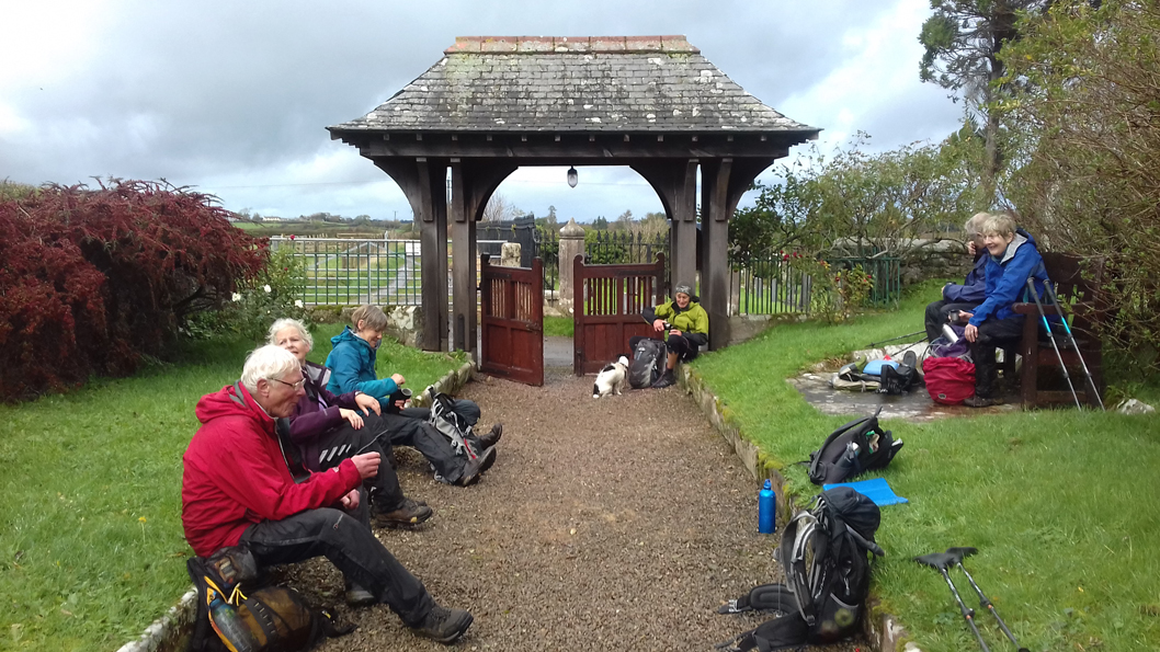 TEA BREAK AT ST MARY'S CHURCH SEBERGHAM
