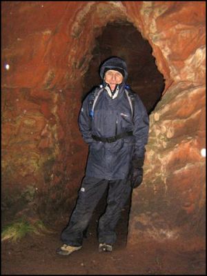 FRANK AT LACY'S CAVES
