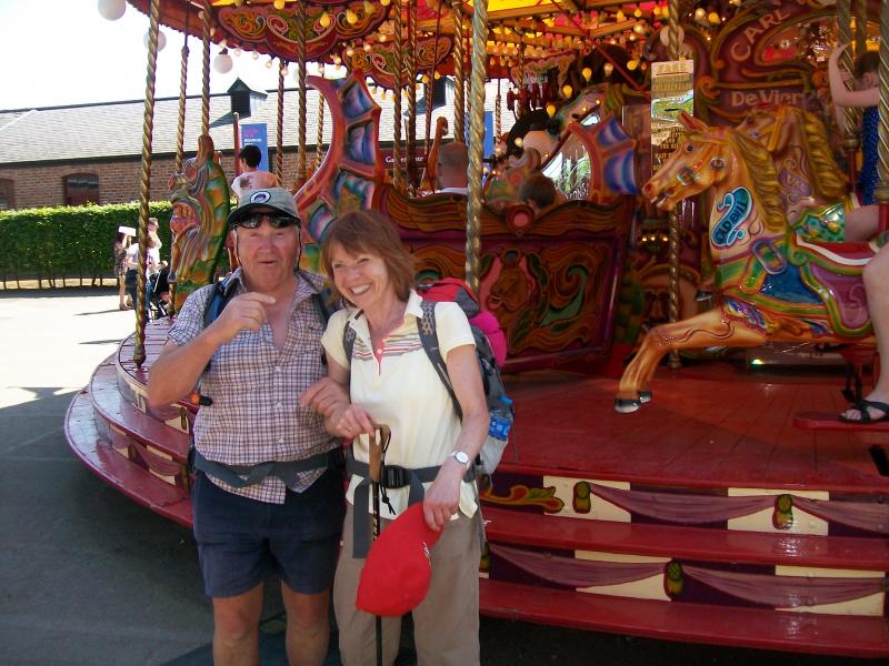 All the fun of the fair for Nancy and Norman