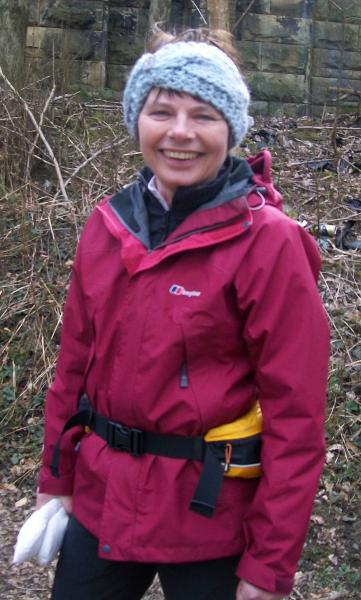 Heather is happy to be out with East Lancs