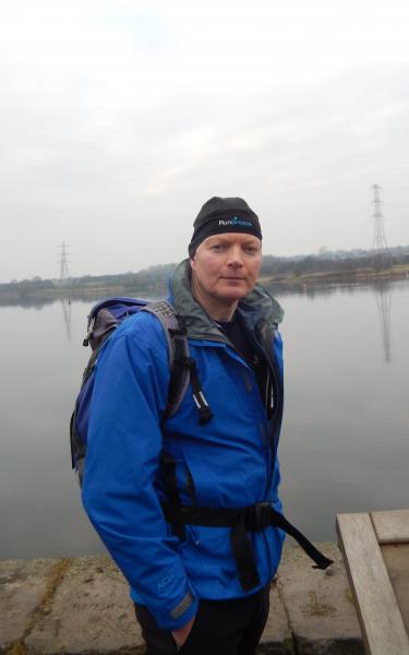 Howard at Elton Reservoir