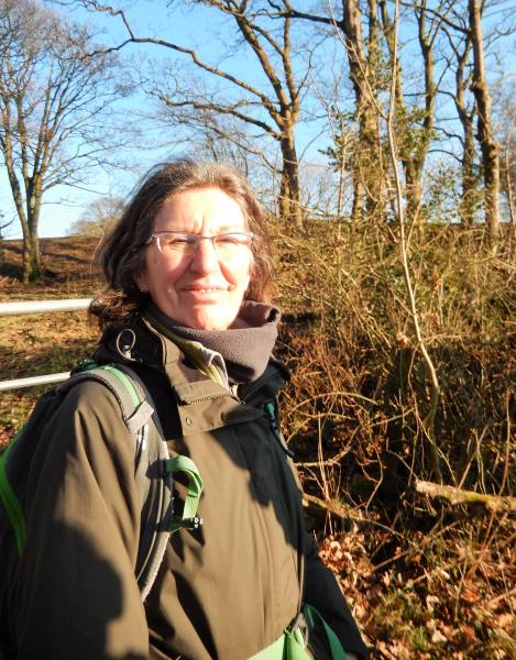Julie in the sunshine