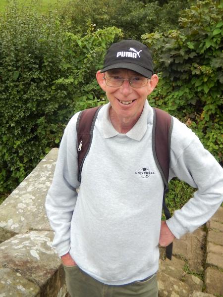 Robert enjoys a breath of fresh air
