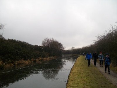 Along the canal