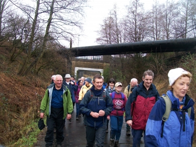 Under the Thirlmere Aquaduct