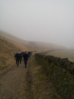 Up in the mist