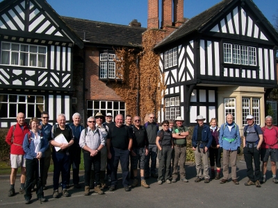 At Worsley Old Hall