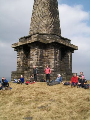 Afternoon tea at Stoodley Pike