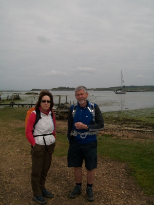Morning break for Karen and Ian
