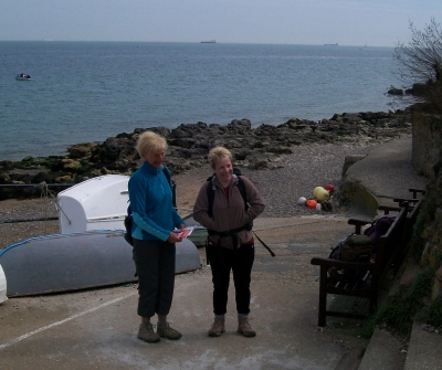 Jean and Amanda at Seaview