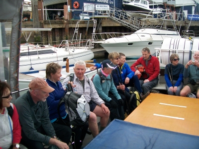 All aboard the ferry