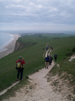 Descending to Sandown