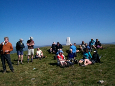 Break at Pendle Trig