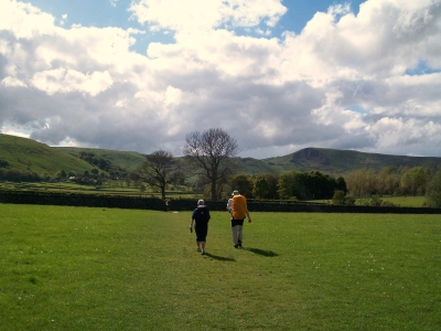 Approaching Castleton