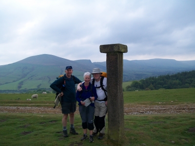 Edale Skyline in the background