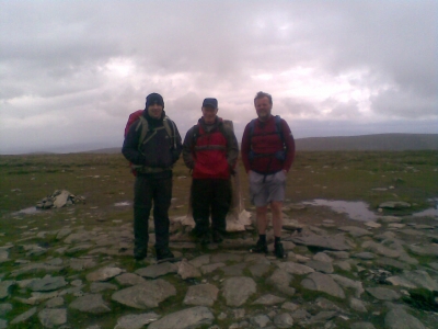 Geoff, Neil and John with trig