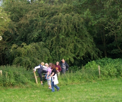 An awkward stile