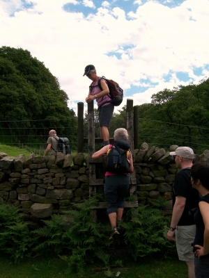 Over the stile