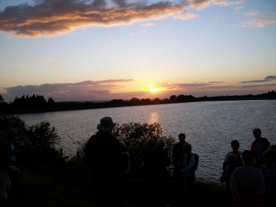 Sunset over the Reservoir