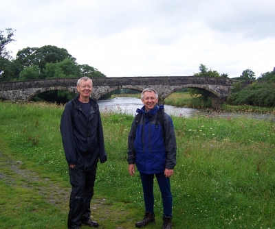 Ribble Bridge with Paul and Bob