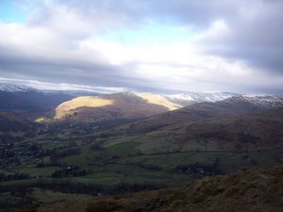 Sunny morning from Wansfell