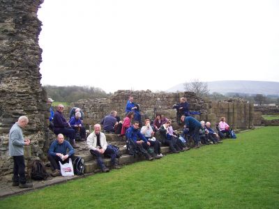 Lunch at Sawley Abbey