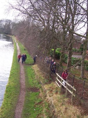 Leaving the canal