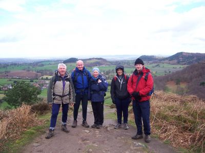 Top of Larkton hill