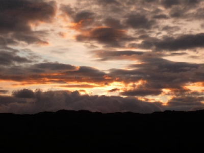 Sunset over the Hills