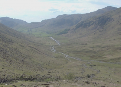 Looking down Mickleden