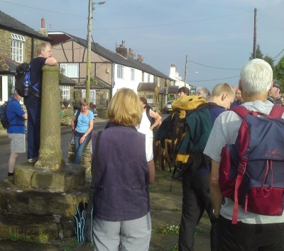 Peter at Affetside Cross