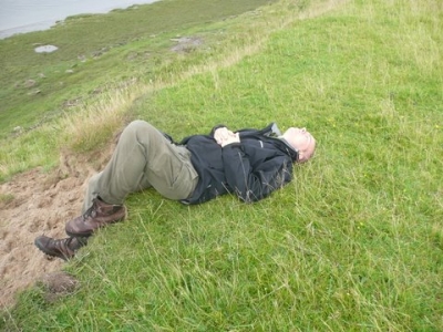 It was all too much for Martin!