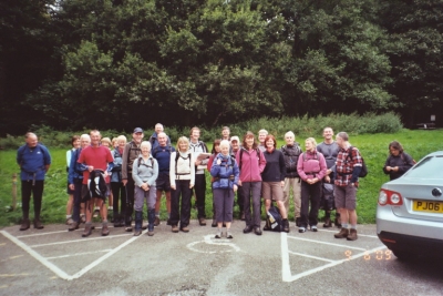 Start of the walk