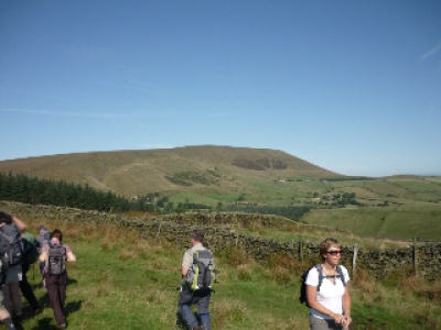 Pendle in the sun