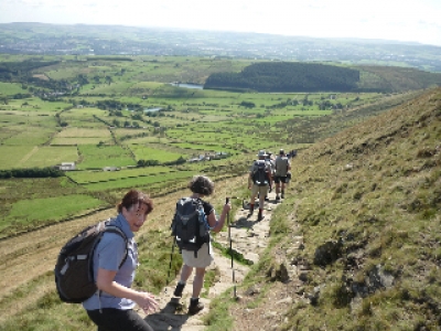 Down the hill we go