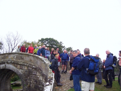 Reaching the canal