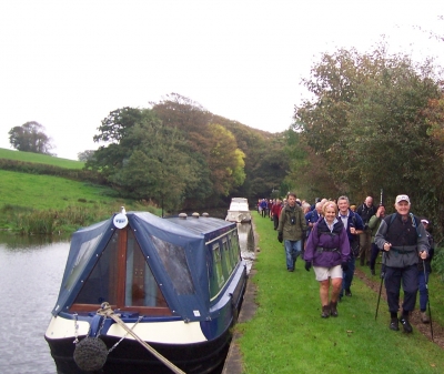 Along the canal
