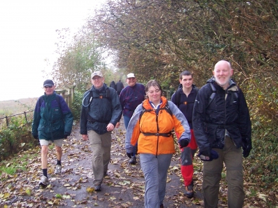 The 14 milers head for Conder Green