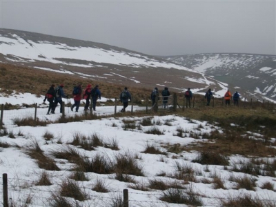 Winter in the hills Winter in the hills