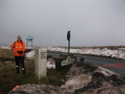 County Boundary, Gordon is on the wrong side!