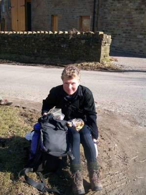 Chris has a rest