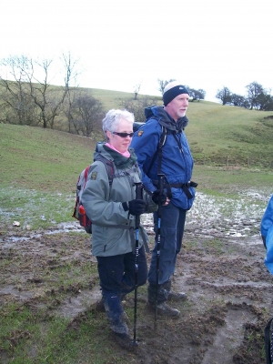 David and Alma pause for thought